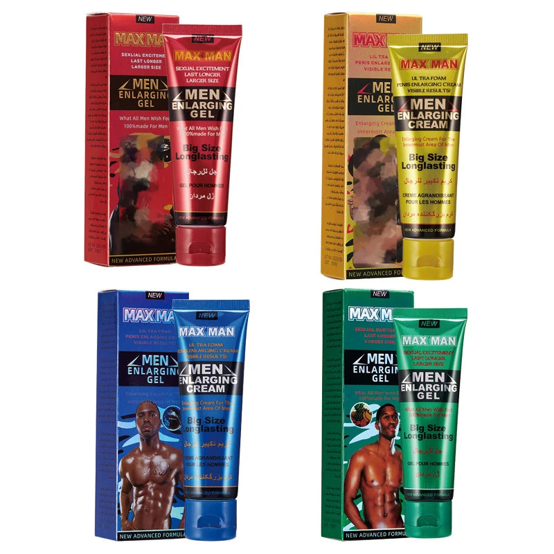 Crème de massage pour hommes 50 g, agrandissement musculaire, plus long, plus épais et plus puissant
