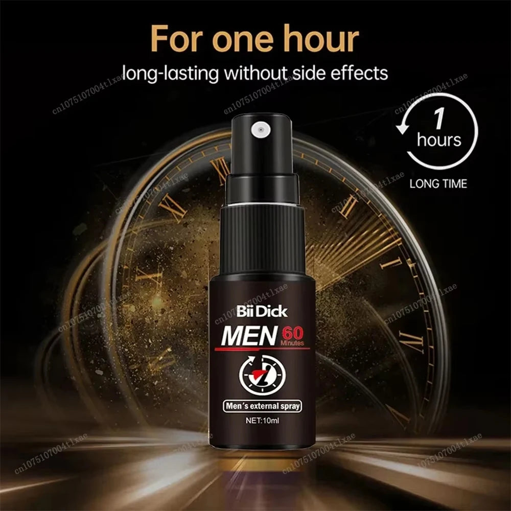 Spray retardateur de rapports sexuels pour hommes pour prolonger la durée des rapports sexuels. Produits anti-éjaculation précoce. Érection rapide et longue durée (60 minutes).