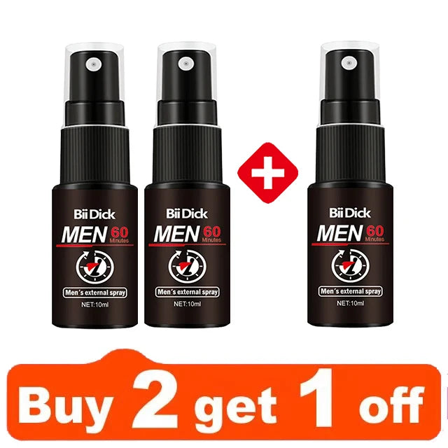 Spray retardateur de rapports sexuels pour hommes pour prolonger la durée des rapports sexuels. Produits anti-éjaculation précoce. Érection rapide et longue durée (60 minutes).
